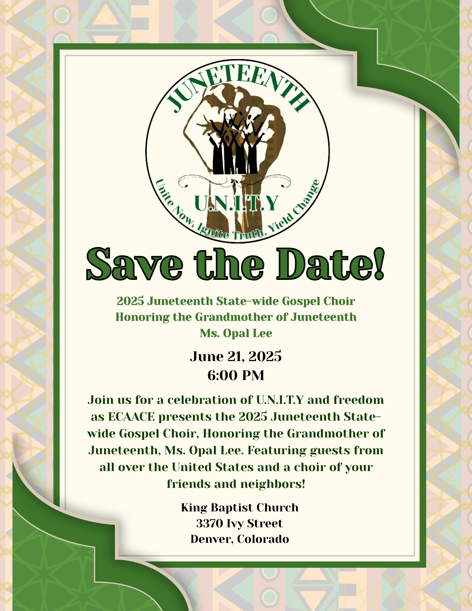 Save the Date!